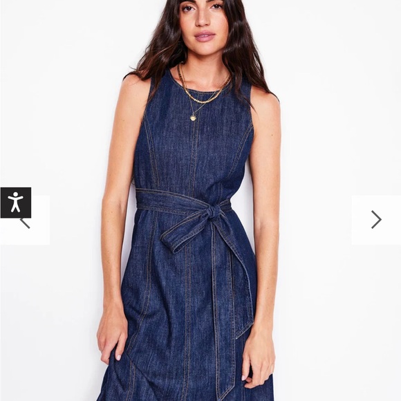 Boden sleeveless midi dress - Picture 4 of 8